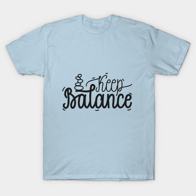 Keep Balance T-Shirt by lunar_sol